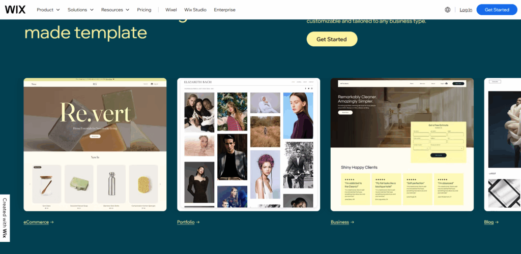 Tạo website miễn phí với Wix